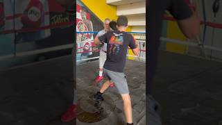 Padwork in PR🇵🇷 boxing padwork training [upl. by Fondea]