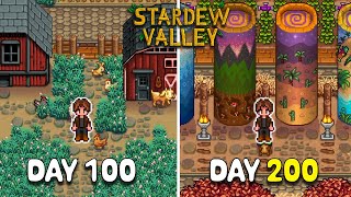 I Played 100 Days In Stardew Valley For The First Time [upl. by Coussoule]