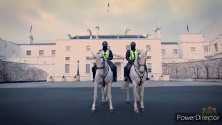 Irish Gardai vs Swiss police Jerusalem dancing challenge [upl. by Aieken]