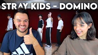 REACCIONAMOS al DANCE PRACTICE de DOMINO de STRAY KIDS 🤯😵 [upl. by Platon676]