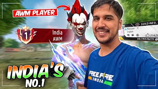 INDIAS NO1 AWM PLAYER VS AMITBHAI 🔥 THE END [upl. by Carlye]