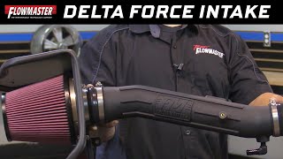 201215 Toyota Tacoma 40L Flowmaster Delta Force Cold Air Intake 615141 [upl. by Balch]