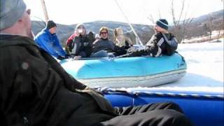 Snow Tubing at Blue Mountain PA [upl. by Eisenstark]