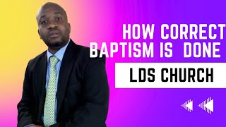 Exploring Baptism in the LDS Church Meaning Process and Significance [upl. by Alleras]