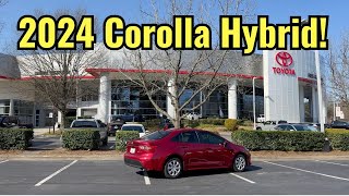 2024 Toyota Corolla Hybrid LE  fantastic MPG [upl. by Kudva963]