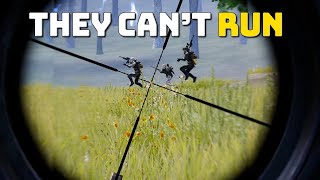 Knocking Running Enemies  EPIC Sniper Gameplay  PUBG Mobile ThesaurusPG [upl. by Sivel37]