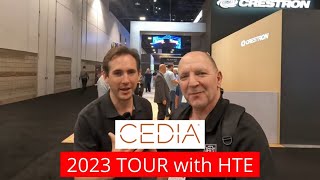 Tour CEDIA Expo 2023 with HTE [upl. by Tarrah]