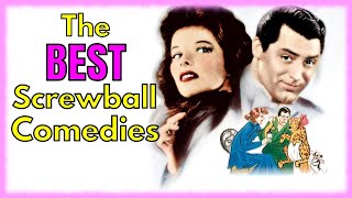 Top 10 BEST Classic Screwball Comedies [upl. by Rufe676]