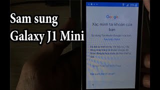 Xóa xác minh tài khoản frp bypass Samsung Galaxy J1 Mini SMJ105B [upl. by Aniv]