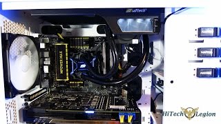 Swiftech H240 X Open Loop AiO CPU Cooler Overview Installation and Benchmarks [upl. by Ithaman]