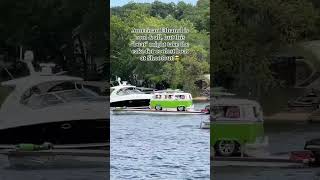 Is That a VW Van on the Water lakeoftheozarks pfitzermedia [upl. by Nirra37]