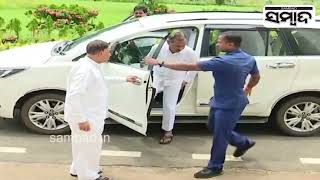 CM Mohan Majhi Arrives To Chair Cabinet Meeting Sambad [upl. by Cooperman]