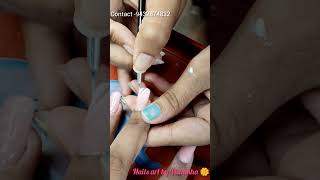 Pink nails idea 💡 youtubenaildesignnailsextensionforyouforyoupage [upl. by Hesper]