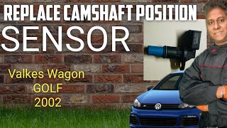 Replace Camshaft position sensor in vw Golf 2002 16 Petrol [upl. by Aveneg]