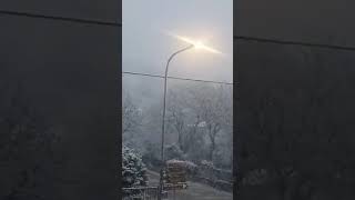 Risveglio magico per lAbruzzo l Alfedena AQ😍🌨❄️ Alfedena abruzzo neve novembre2024 [upl. by Anirec361]