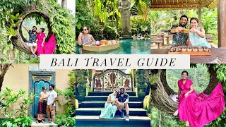 BALI TRAVEL GUIDE 2024  Week long trip to Bali including lodging food amp activities bali travel [upl. by Aikyt]