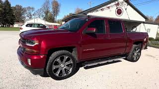 Stock0934 2018 CHEVROLET SILVERADO 1500 CREW CAB Z71 LT 4WD [upl. by Malanie]