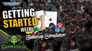 How to Play Warhammer 40k ONLINE  Installing 40k on Tabletop Simulator 40k amp Creating Armies [upl. by Mayhs]