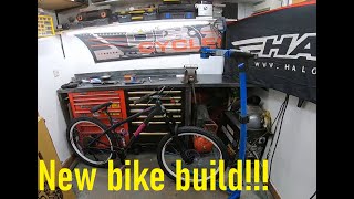 Ragley mmmbop bike build 270321 [upl. by Dorcy122]