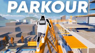 ITS FINALLY HERE The BEST PARKOUR GAME Rooftops amp Alleys Gameplay [upl. by Omrellug]