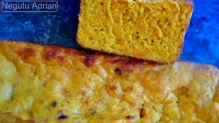 Reteta Paine Cu Dovleac  Pumpkin Bread recipe [upl. by Micco]