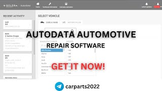 Autodata Automotive Repair Software  GET IT NOW  2024 VERSION [upl. by Andrien]