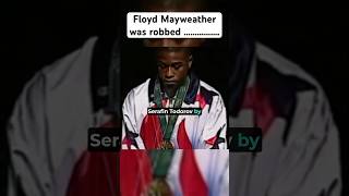 Floyd Mayweather was robbed boxing mma ufc [upl. by Ahsaenat]