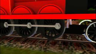 Unusual Thomas and Friends Animation  Gordon Crashes into Logs Goes Wrong [upl. by Owens697]