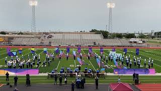 Raymondville ECHS Bearkat Band October 7 2023 Bay Area Marching Contest [upl. by Analram]