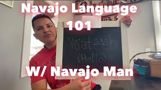 Navajo Language 101 W Navajo Man [upl. by Monika]