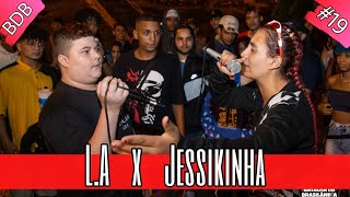 LA MC X JESSIKINHA  BATALHA DA BRASILANDIA 19  1º FASE [upl. by Oiluj]