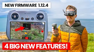 DJI MINI 4 PRO amp Air 3  FIRMWARE UPDATE  4 BIG NEW Features  DJI FLY 1124 [upl. by Xyno]