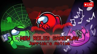 Among Us New Roles Gameplay [upl. by Enylodnewg]