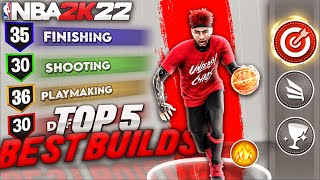 TOP 5 BEST BUILDS IN 2K22 CURRENT GEN SEASON 8 THE MOST OVERPOWERED BUILDS IN 2K22 AFTER PATCH [upl. by Mitzl909]