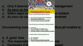 PENOLOGY OFFICER EXAMINATION REVIEWER shorts [upl. by Fogg]