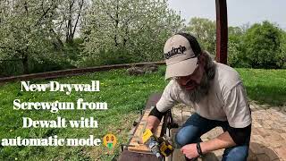 Dewalt DCF630🔫Automatic digital mode for screwing drywall without the need to press the trigger👉 [upl. by Darcie]