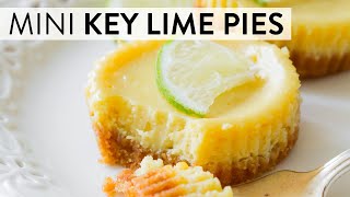 Mini Key Lime Pies  Sallys Baking Recipes [upl. by Airdnaxila]