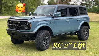 2023 Ford Bronco OBX  2quot RC Lift And More [upl. by Ethel]