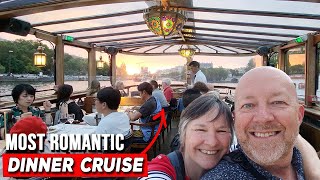 We Tried an Upscale Dinner River Cruise in Paris [upl. by Brosy]