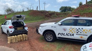 Tático Ostensivo Rodoviário prende traficante em rodovia de Santa Cruz do Rio Pardo [upl. by Nnylatsirk300]