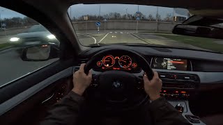 BMW F10 530D LCI XDrive 2014 190kW  4K POV Drive [upl. by Alguire833]