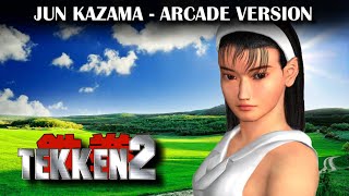 9 Egological Fighter  Jun Kazama Arcade Version [upl. by Ahcurb]