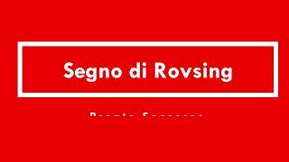 Segno di Rovsing Rovsing sign [upl. by Buote]