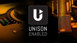 Apollo recording with Unison™enabled UAD Powered PlugIns [upl. by Aronael]