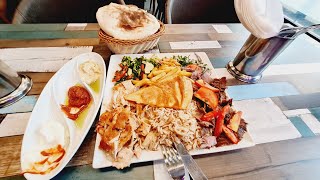 plat chawarma poulet et viande طبق شاورما دجاج ولحم [upl. by Nivaj]