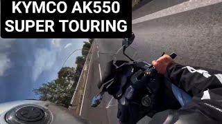 KYMCO AK550 SUPER TOURING [upl. by Ssor]