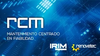 RCM MANTENIMIENTO CENTRADO EN FIABILIDAD [upl. by Iur813]