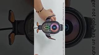 C28 Wireless Car Charger Typec 15W Car Phone Holder Mount Wireless Compatible Magnetic Charging [upl. by Lehsreh]