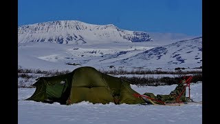 Med sledehunder i indre Troms 2017 [upl. by Lyret228]