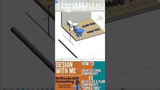 Architectural Components VS Mechanical Electrical and Plumbing Components using connectors [upl. by Gneh]